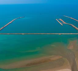 پروژه موج شکن گناوه